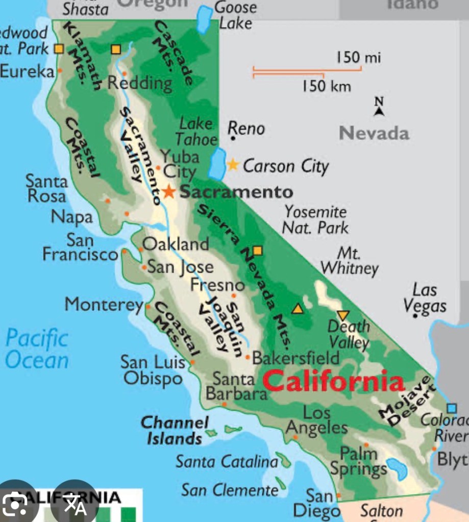 California State Map